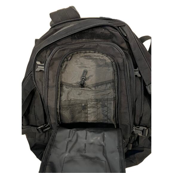 Mercury Black XL Tactical Backpack - Picture 3 of 5
